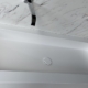 Maatwerk Solid Surface spoelbak Stretto Soft 840x560 - gespiegeld